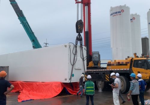 Cho thuê xe cẩu giá rẻ tại Bắc Giang, Bắc Ninh