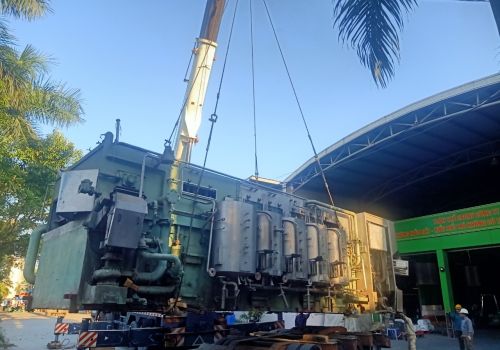 cho thuê xe cẩu giá rẻ tại Bắc Giang